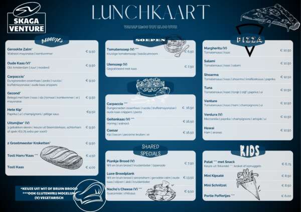 LunchDinerkaart juni 2023