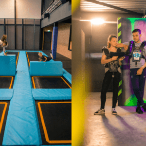 1 uur Jumpen & 1 spel Lasergamen